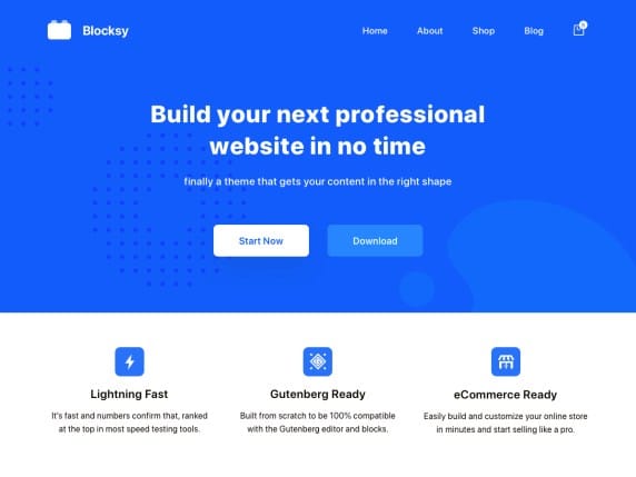 Blocksy WordPress theme