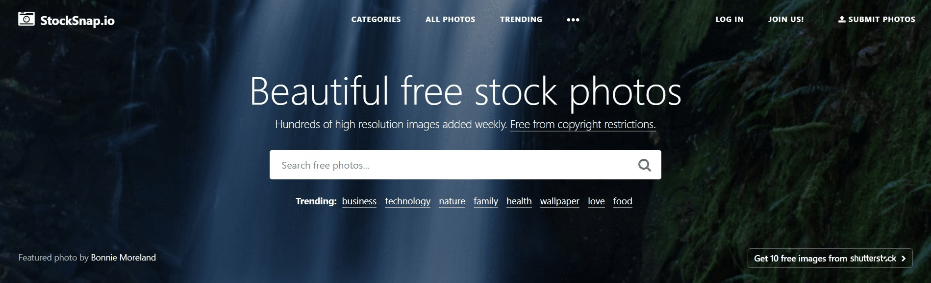 Stocksnap.io free images for website.