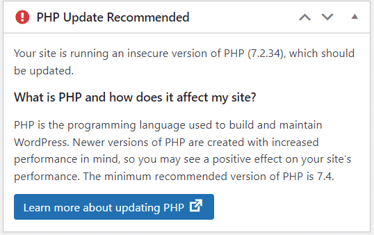 php-update-recommended